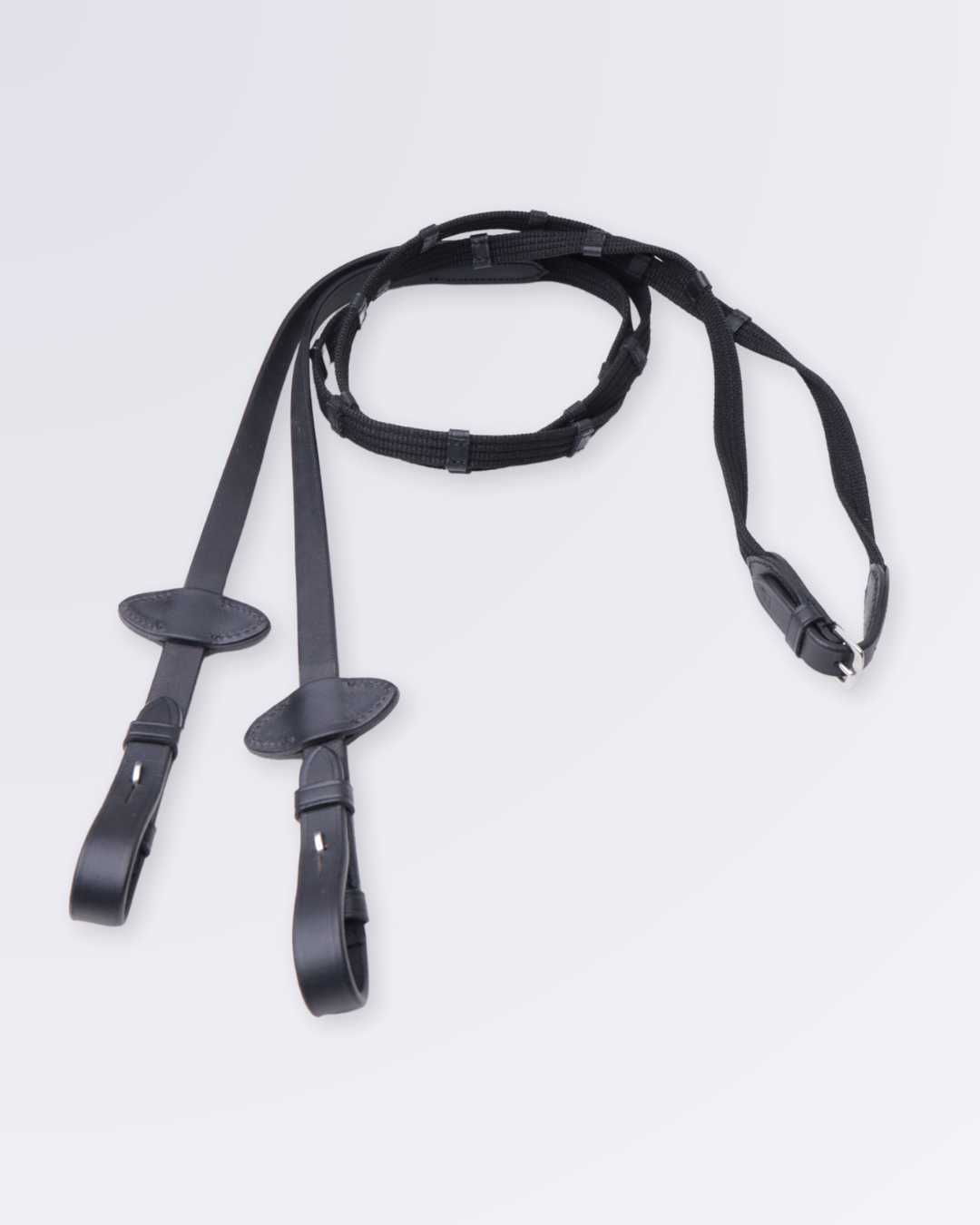 Leather Web Reins with Stopper